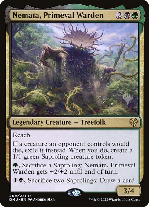 Nemata, Primeval Warden from Dominaria United Promos (Rare)