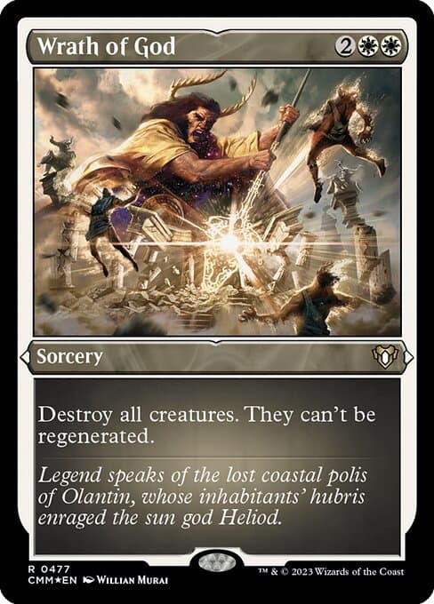 Wrath of God from Commander Masters (Rare)