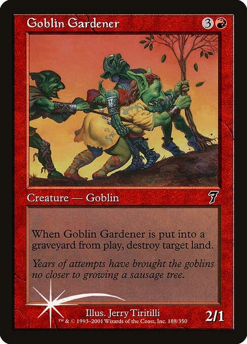 Goblin Gardener from Seventh Edition (Common)