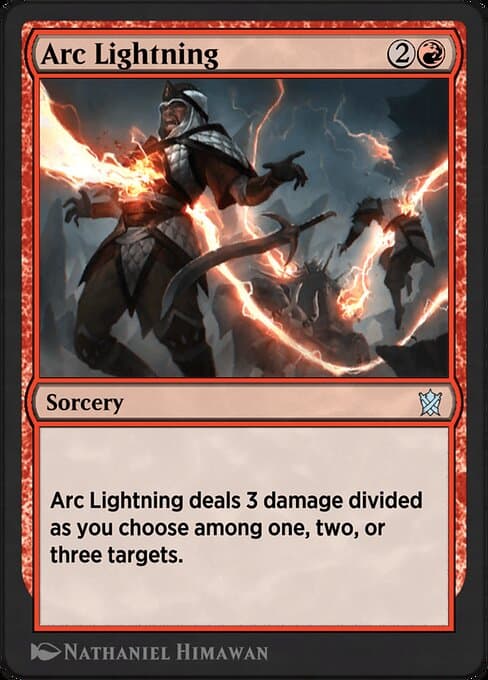 Arc Lightning from Khans of Tarkir (Uncommon)