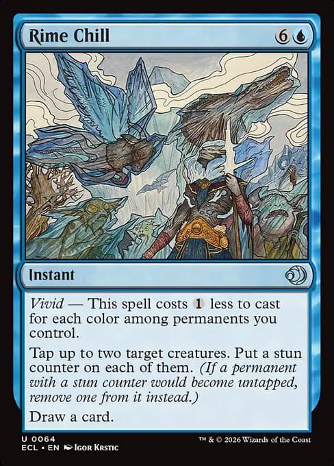 Rime Chill from Lorwyn Eclipsed (Uncommon)