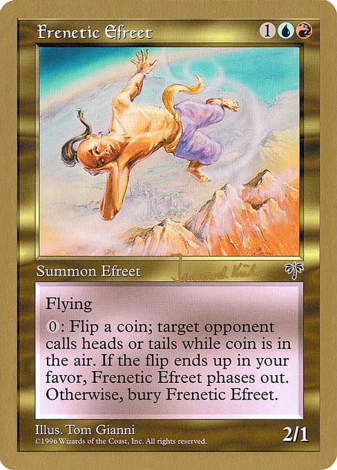 Frenetic Efreet from World Championship Decks 1997 (Rare)
