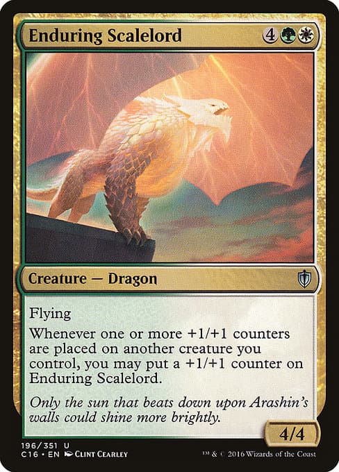Enduring Scalelord from Commander 2016 (Uncommon)