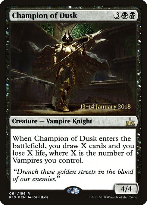 Champion of Dusk (Rare)