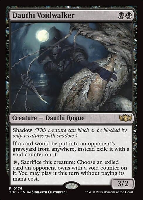 Dauthi Voidwalker from Tarkir: Dragonstorm Commander (Rare)