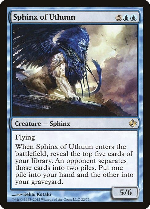 Sphinx of Uthuun (Rare)