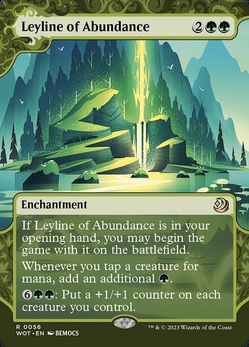 Leyline of Abundance from Wilds of Eldraine: Enchanting Tales (Rare)