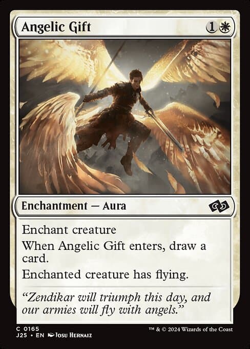 Angelic Gift from Foundations Jumpstart (Common)