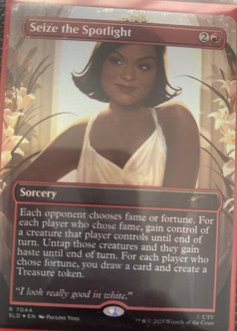 Seize the Spotlight from Secret Lair Drop (Rare)