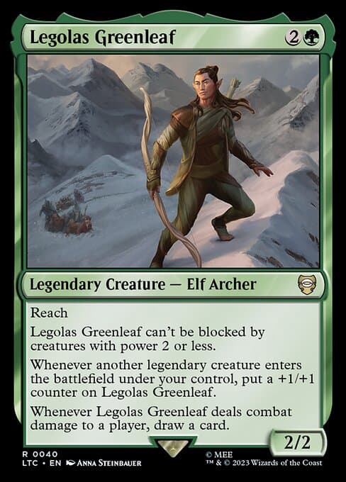 Legolas Greenleaf from Tales of Middle-earth Commander (Rare)