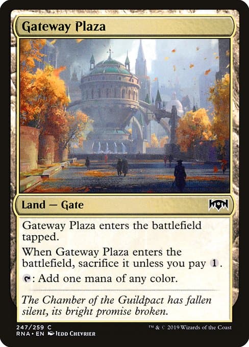Gateway Plaza from Ravnica Allegiance (Common)