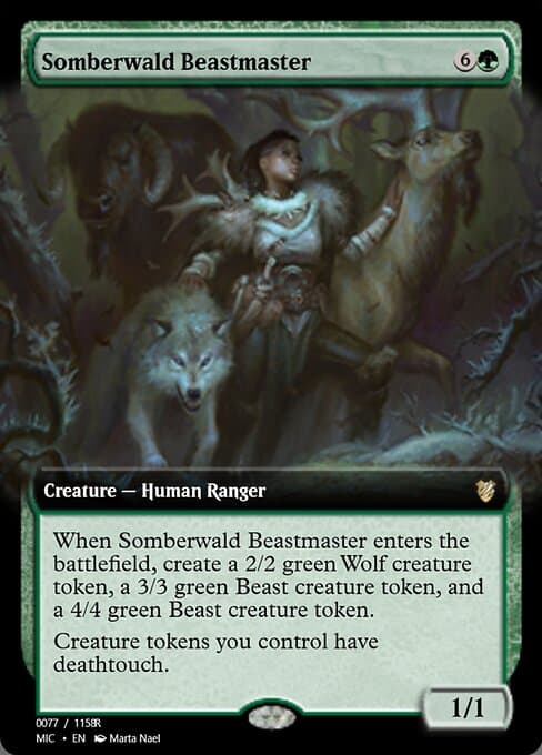 Somberwald Beastmaster from Magic Online Promos (Rare)
