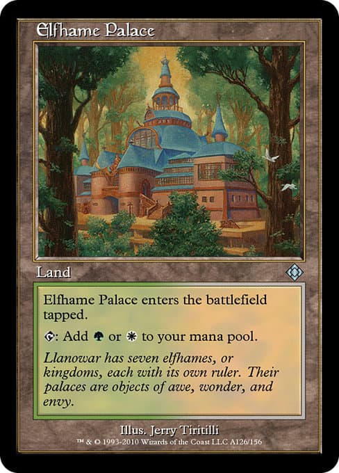 Elfhame Palace from Magic Online Theme Decks (Uncommon)