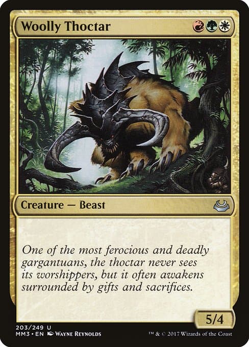 Woolly Thoctar from Modern Masters 2017 (Uncommon)