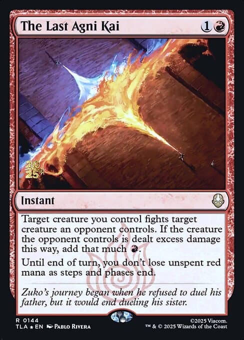 The Last Agni Kai (Rare)