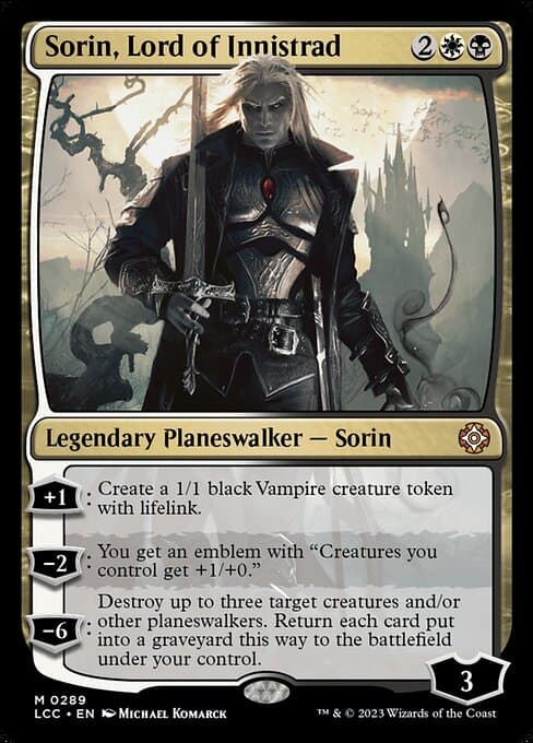 Sorin, Lord of Innistrad (Mythic)