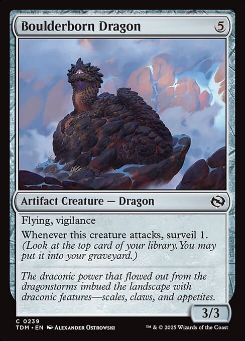 Boulderborn Dragon (Common)