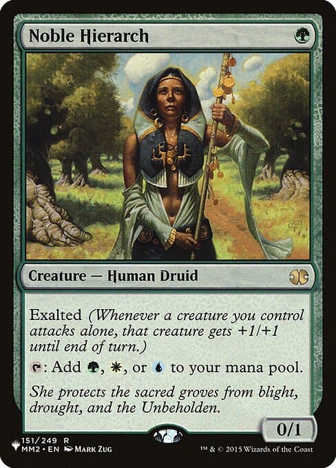 Noble Hierarch from The List (Rare)