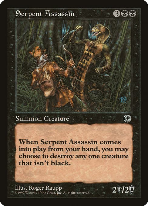 Serpent Assassin from Portal (Rare)