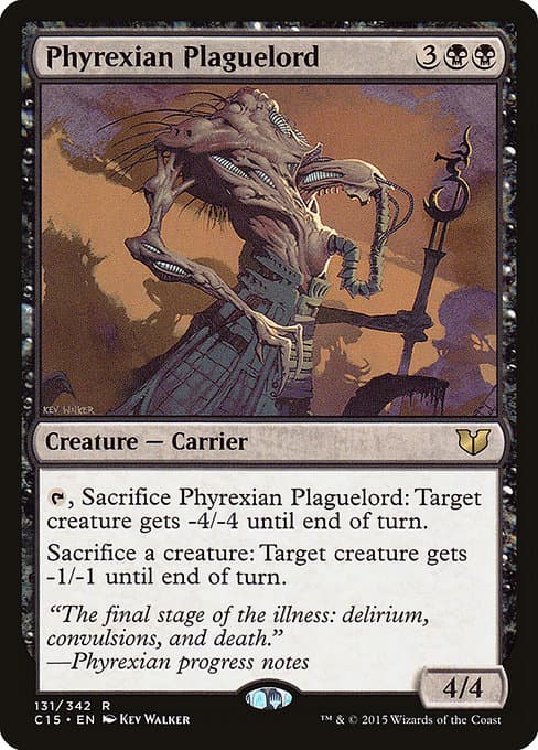 Phyrexian Plaguelord from Commander 2015 (Rare)