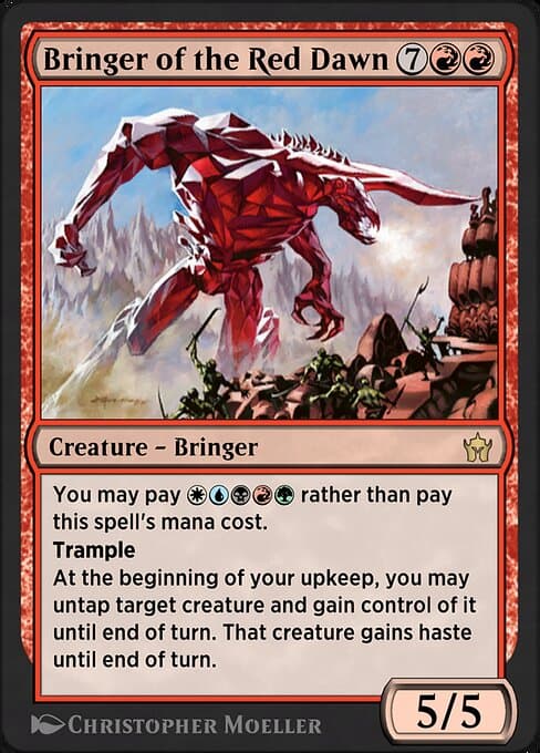 Bringer of the Red Dawn (Rare)
