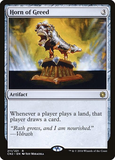 Horn of Greed from Conspiracy: Take the Crown (Rare)