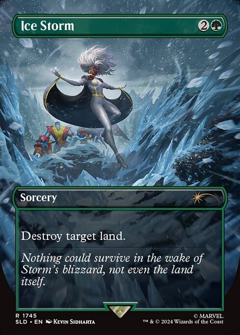 Ice Storm from Secret Lair Drop (Rare)