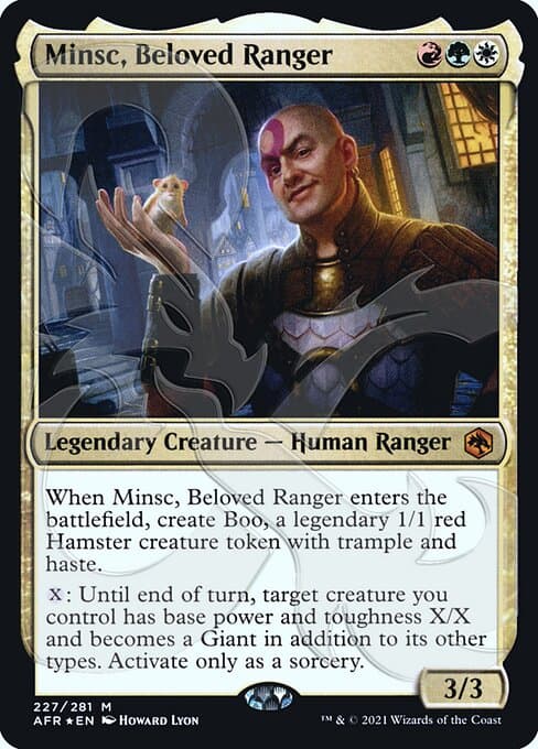 Minsc, Beloved Ranger from Adventures in the Forgotten Realms Promos (Mythic)