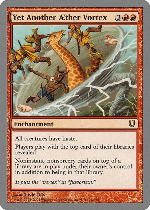 Yet Another Aether Vortex from Unhinged (Rare)