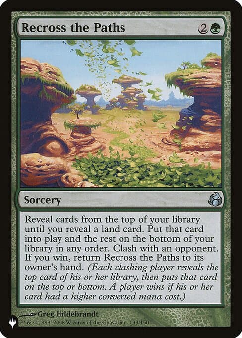 Recross the Paths from The List (Uncommon)