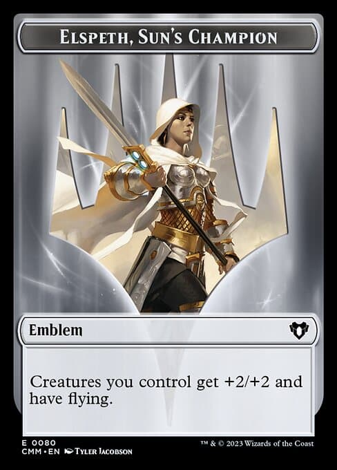 Elspeth, Sun's Champion Emblem (Common)