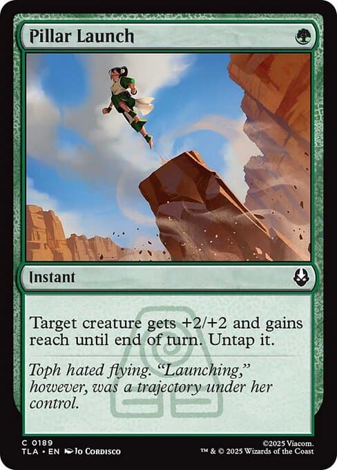 Pillar Launch from Avatar: The Last Airbender (Common)
