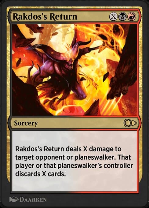 Rakdos's Return from Pioneer Masters (Rare)