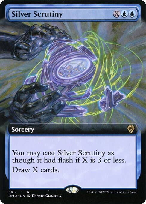 Silver Scrutiny from Dominaria United (Rare)