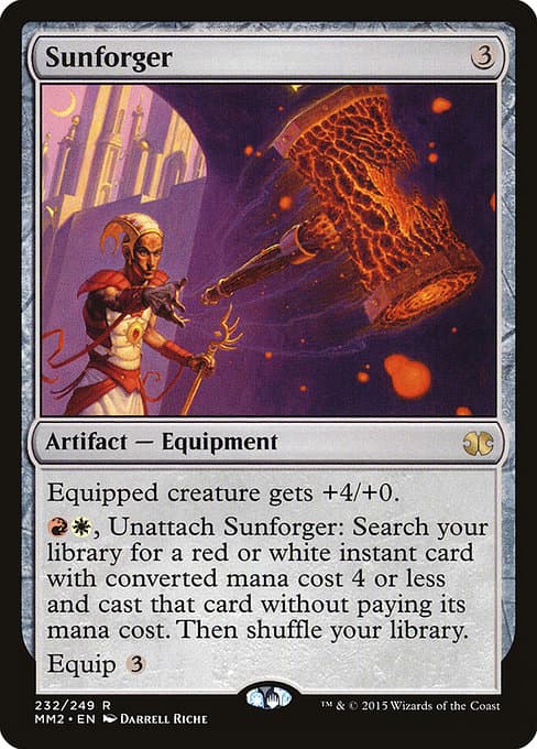 Sunforger from Modern Masters 2015 (Rare)