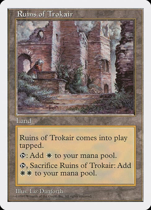 Ruins of Trokair from Fifth Edition (Uncommon)