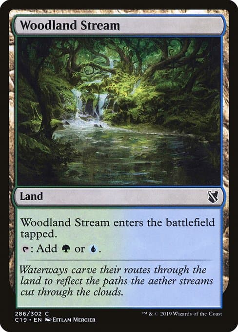 Woodland Stream from Commander 2019 (Common)