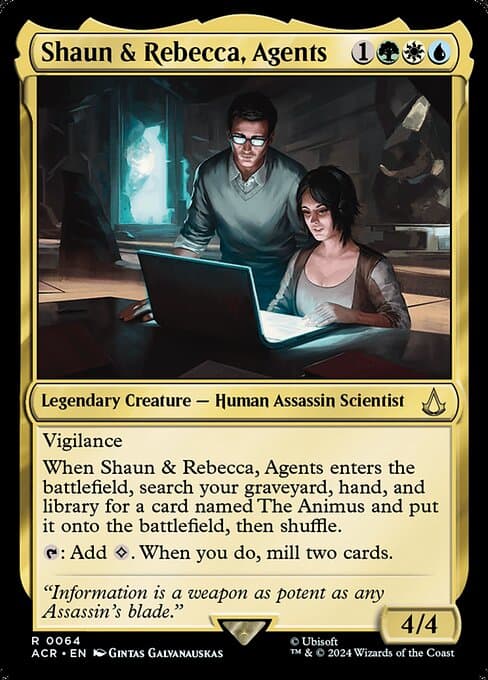 Shaun & Rebecca, Agents (Rare)
