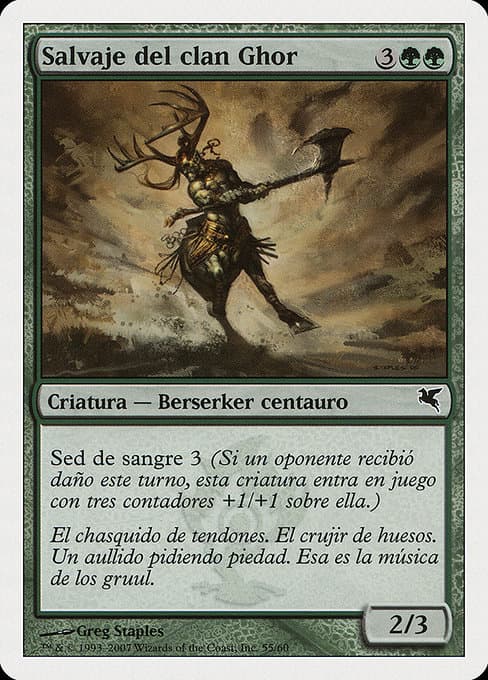 Ghor-Clan Savage from Salvat 2005 (Common)