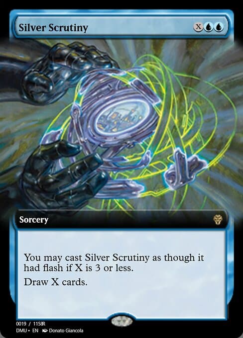 Silver Scrutiny from Magic Online Promos (Rare)