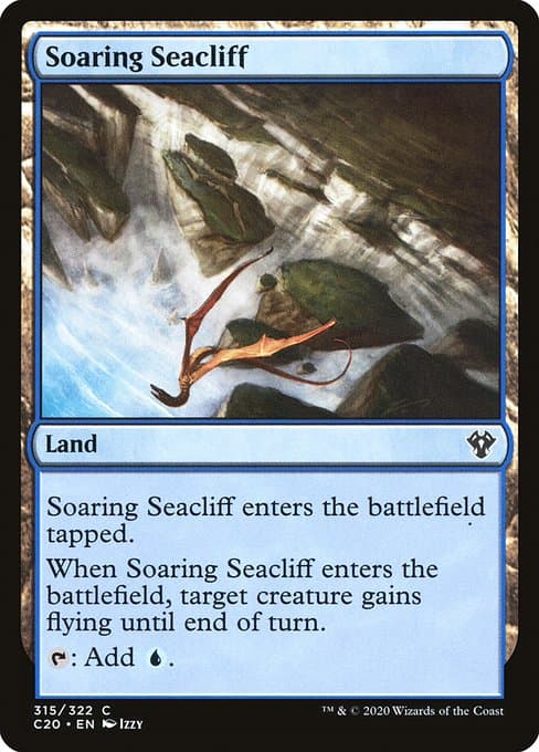 Soaring Seacliff from Commander 2020 (Common)