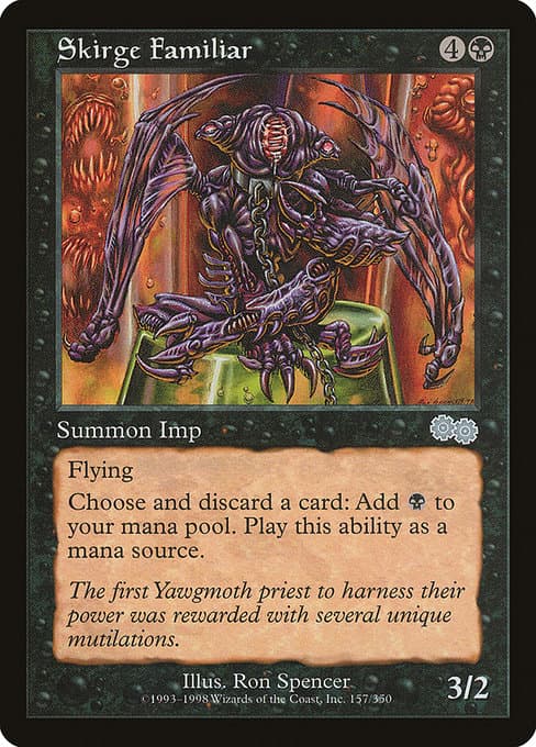 Skirge Familiar from Urza's Saga (Uncommon)