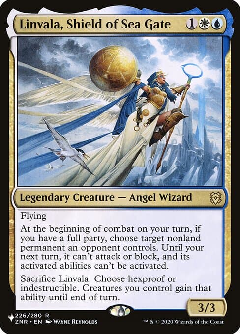 Linvala, Shield of Sea Gate from The List (Rare)