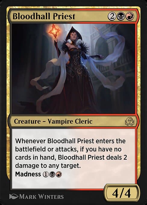 Bloodhall Priest from Shadows over Innistrad Remastered (Rare)