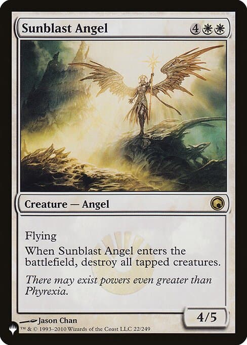 Sunblast Angel from The List (Rare)