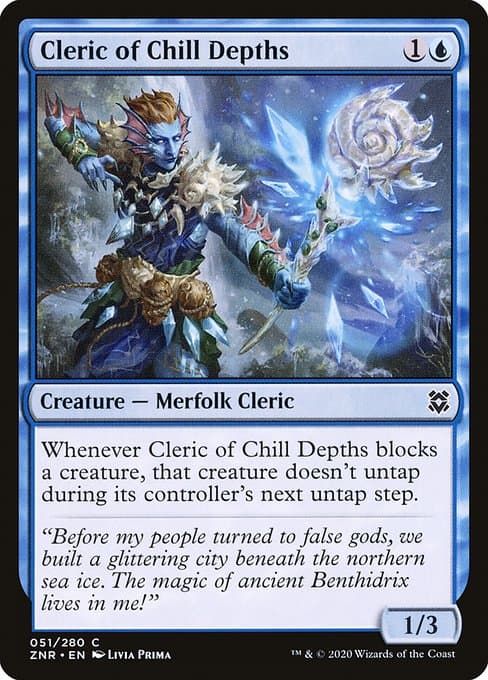 Cleric of Chill Depths (Common)