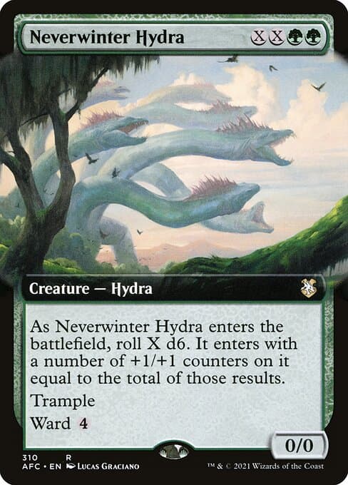 Neverwinter Hydra from Forgotten Realms Commander (Rare)