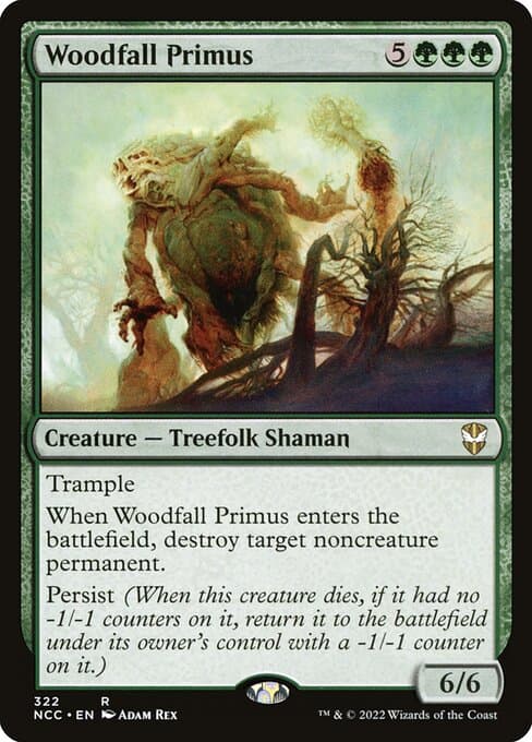 Woodfall Primus from New Capenna Commander (Rare)