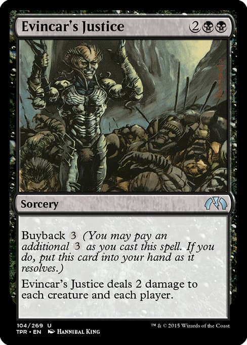 Evincar's Justice from Tempest Remastered (Uncommon)