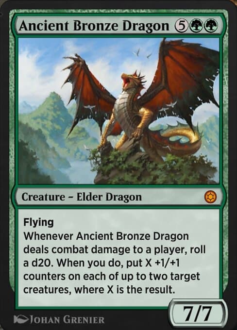 Ancient Bronze Dragon from Alchemy Horizons: Baldur's Gate (Mythic)
